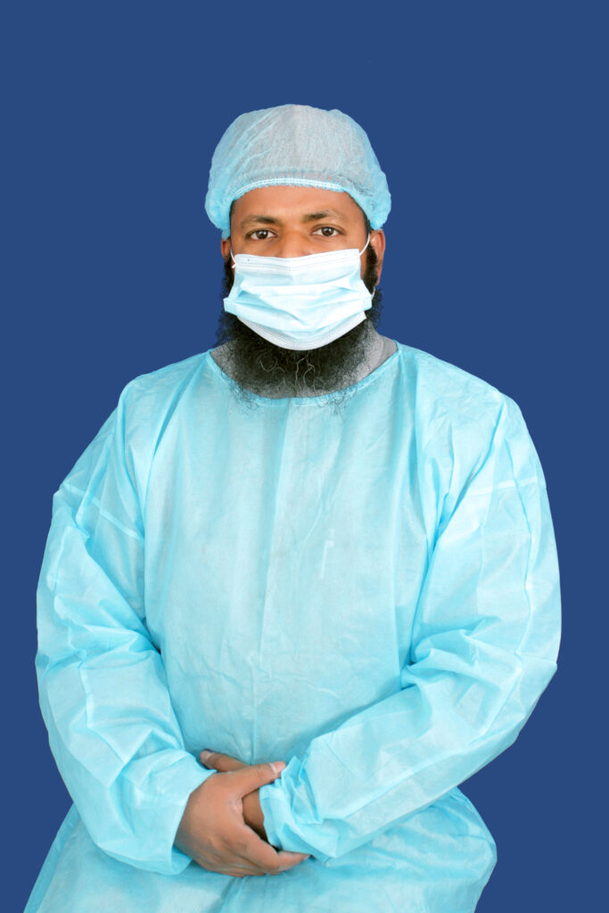 Dr Umar Hussain for Khatna circumcision in delhi home service