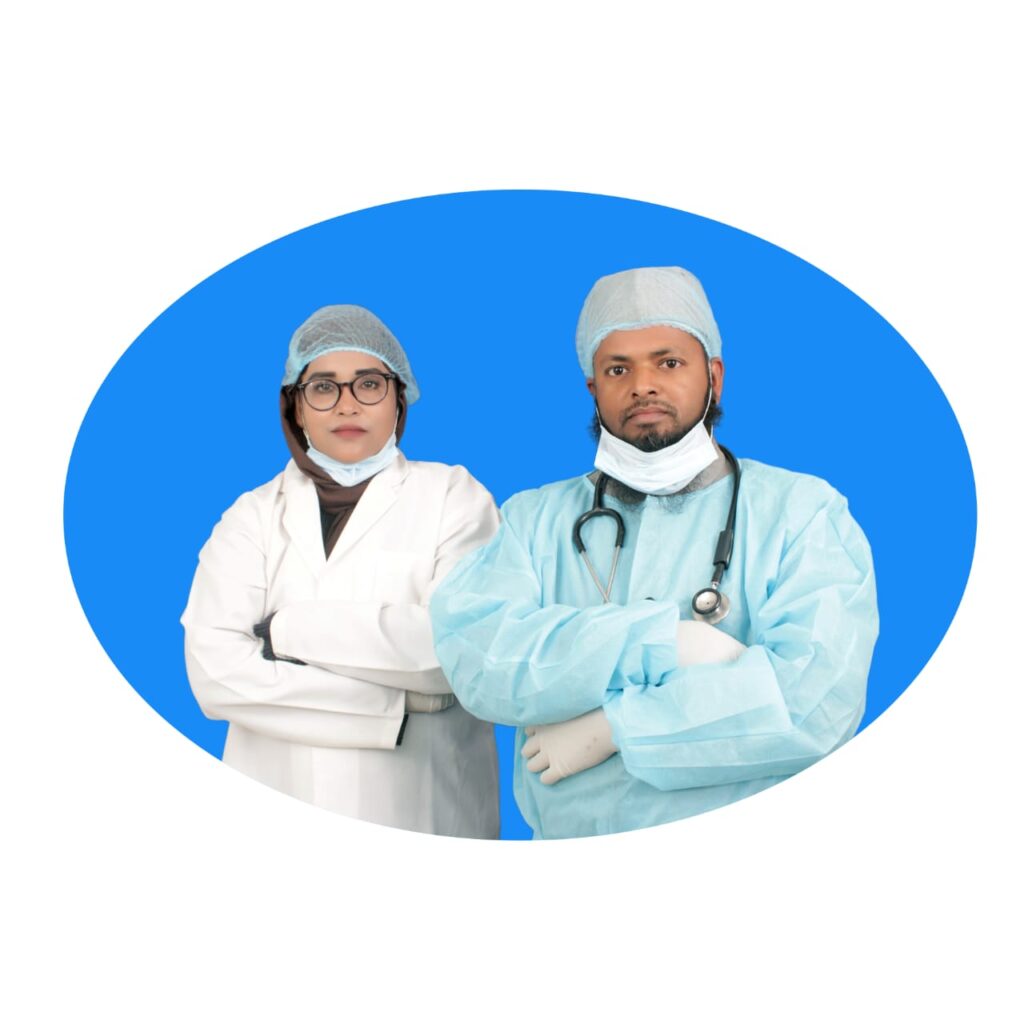 Dr Umar and Fiza for Circumcision Clinic in Delhi